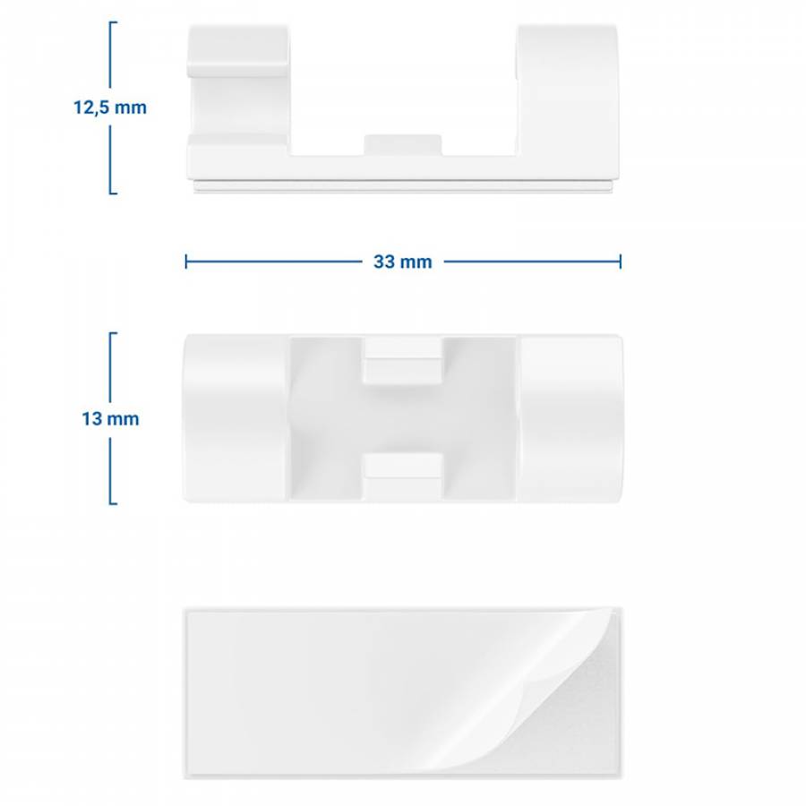 Cable Clips Set 20 Buc