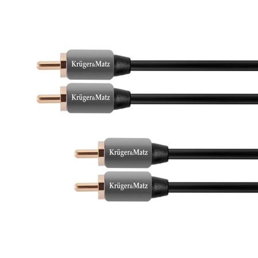 Cablu 2rca-2rca 1m Marca Kruger&Matz