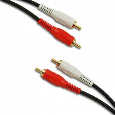 Cablu audio 2RCA-2RCA 1.5m, 4mm