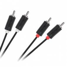Cablu audio 2rca tata-tata Cabletech Standard 1.8m