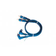 Cablu RCA tata-tata 5m unghi 90 grade