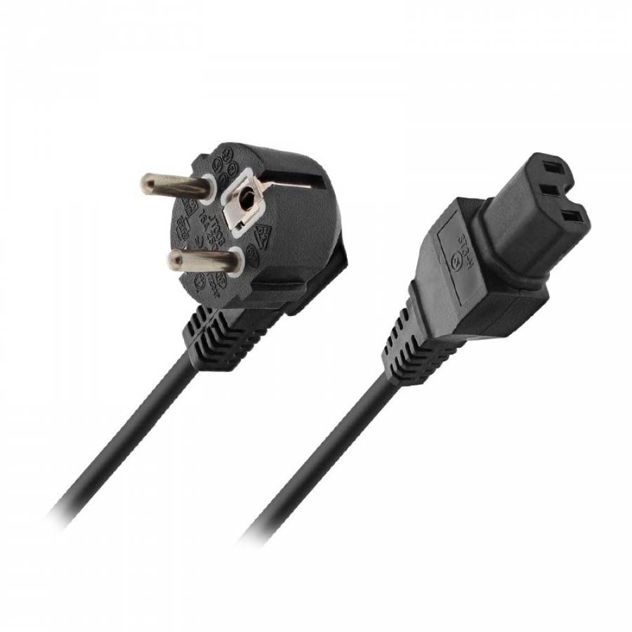 Alimentare Cablu, temperatura 120GR,  negru, 1.8m