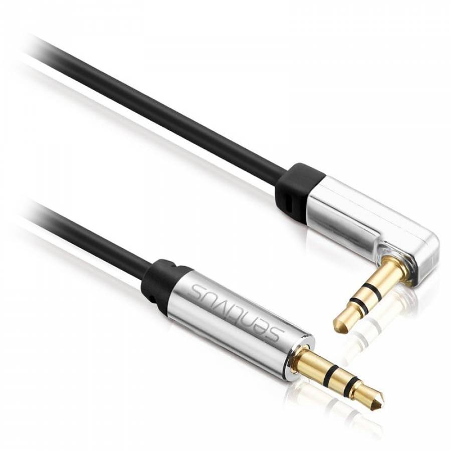 Cablu Audio 3.5 Tata - Tata 5.0m 90 Sentivus