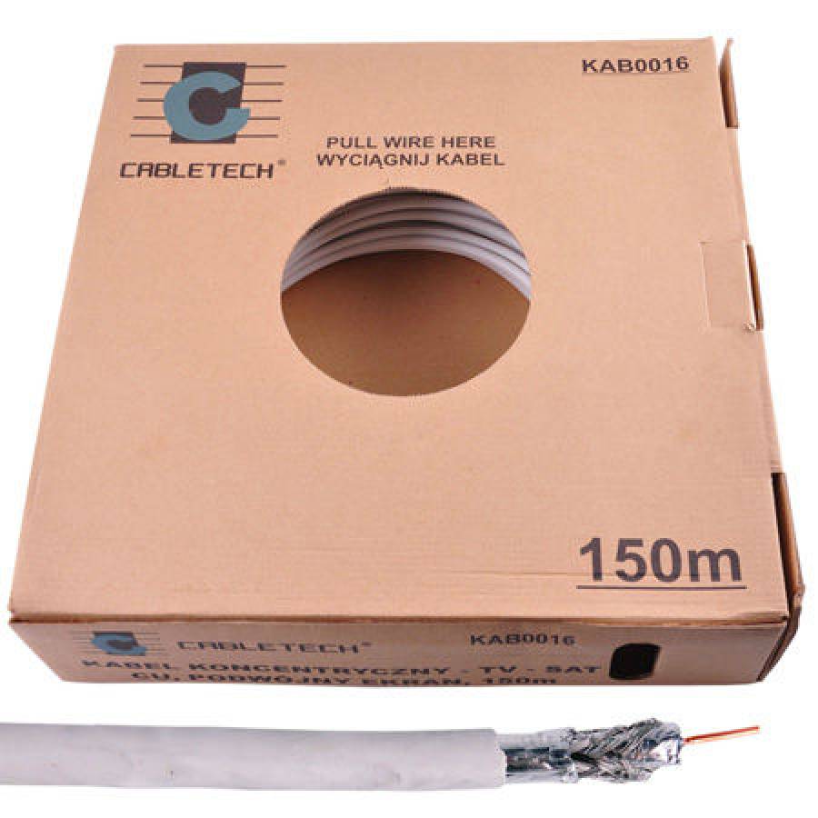 Cablu Coaxial Ecranat Cupru Rola 150m