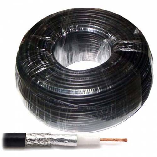 Rolă cablu coaxial RG58 100m, diametru conductor 0.2mm