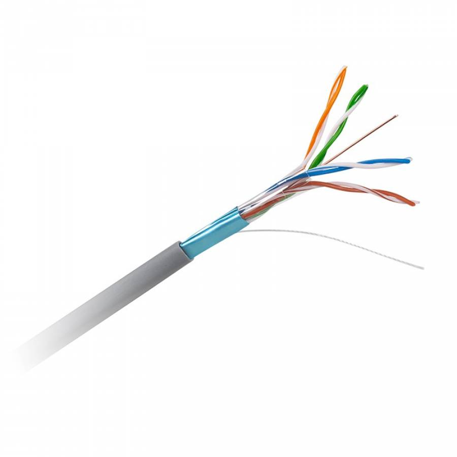 Cablu FTP Cat5e 0.5mm 305m - Cupru-Aluminiu, Rigid