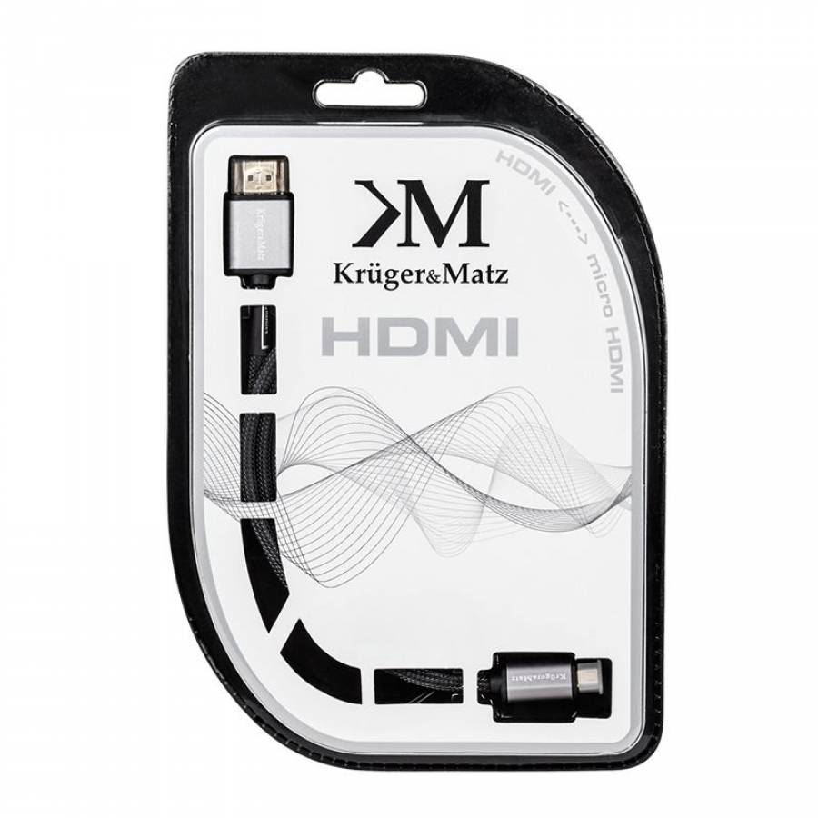 Cablu HDMI A-D 3m KrugerMatz
