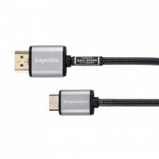 Cablu HDMI A-HDMI C 1.8m Kruger&Matz - specificatii și preț