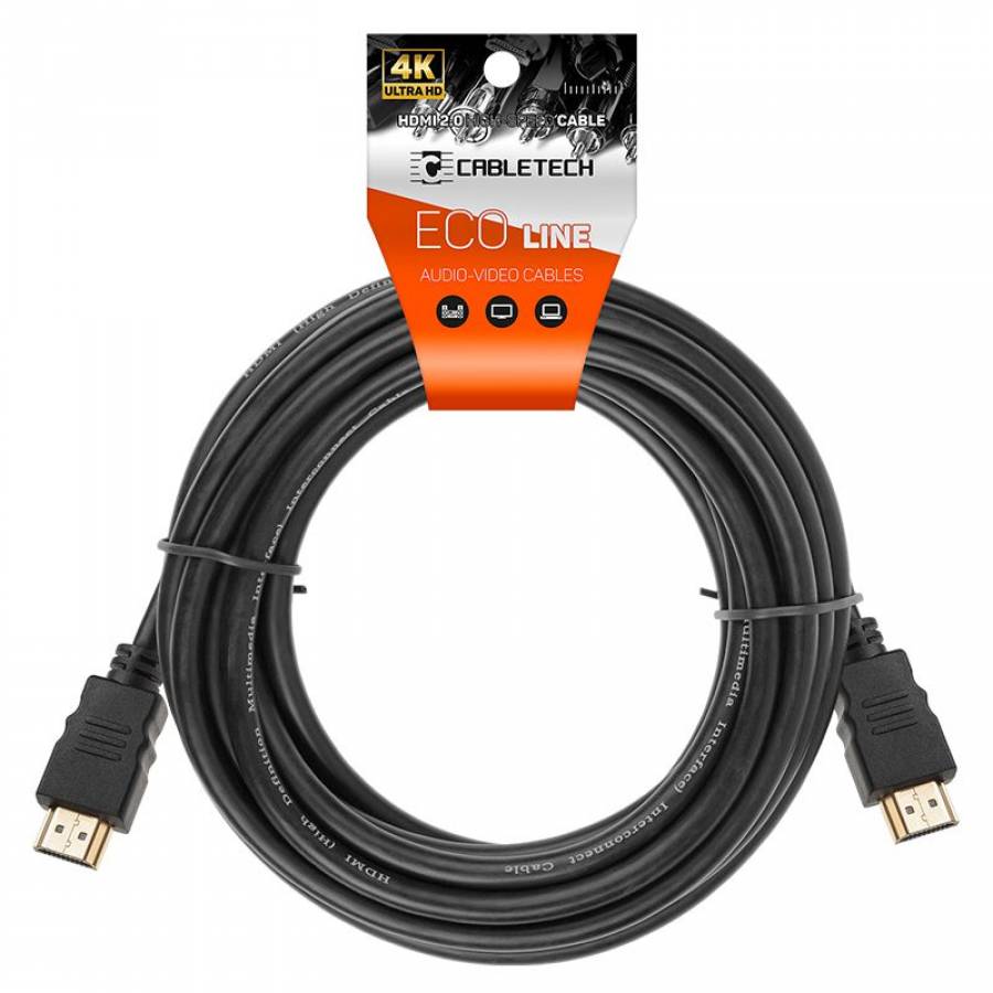 Cablu HDMI 2.0 4k UHD 15m Cabletech Eco-Line