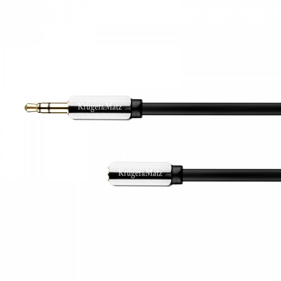Cablu prelungitor Jack 3.5 stereo 3m Kruger&Matz