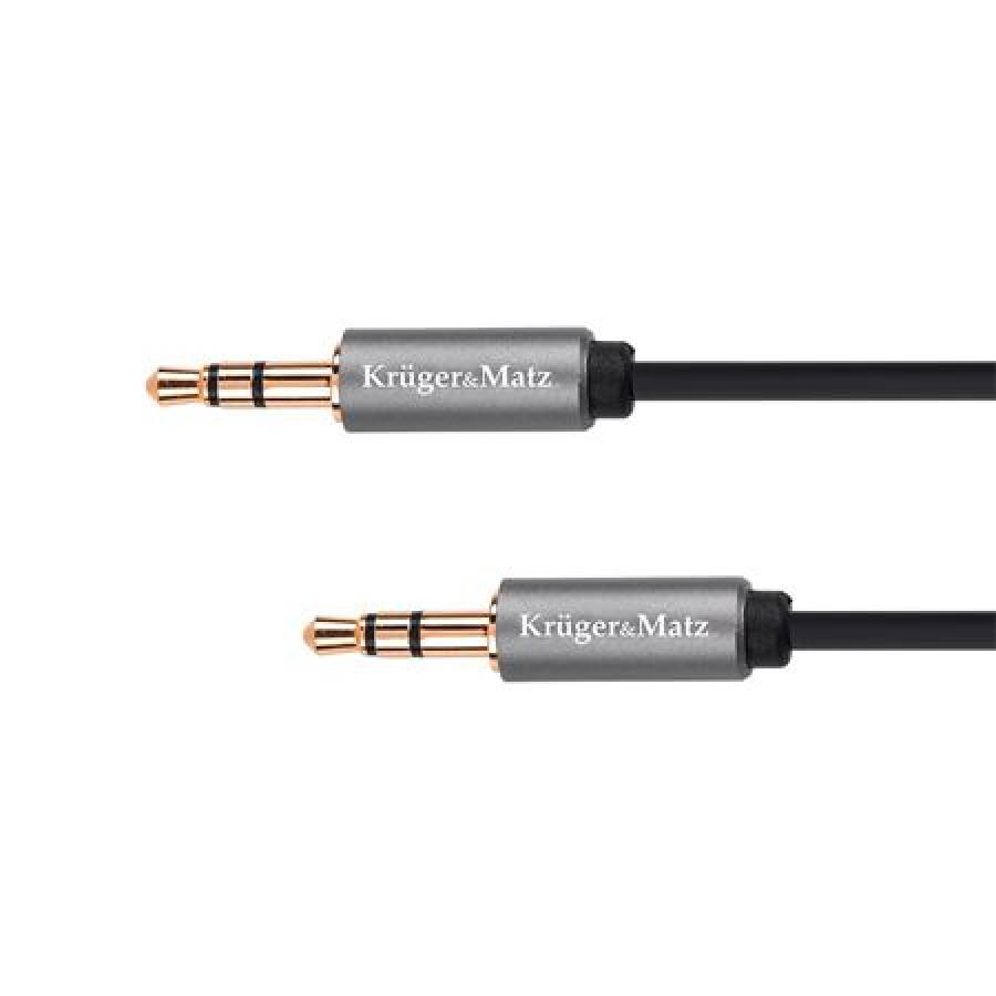 Cablu Jack 3.5mm stereo Basic 1.8m Kruger&Matz