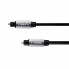 Cablu optic 2m Kruger&Matz, Toslink-Toslink 2.0