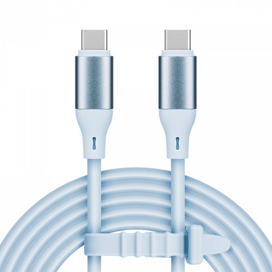 Cablu Silicon USB Type C-tip C 100w 1m Simplu Kruger&matz