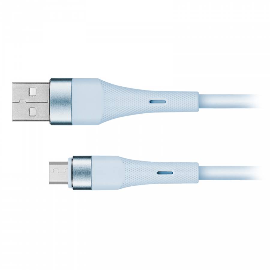 Micro USB<br>Compatibilitate: dispozitive cu port micro USB<br>Lungime: 1 metru<br>Material: silicon durabil<br>Brand: Kruger&matz</p> 

[nou titlu]
Cablu Silicon USB-micro 1m Basic Marca Kruger&matz