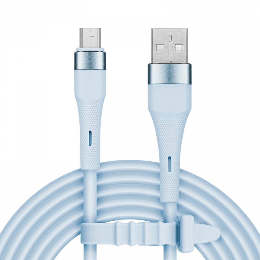 Micro USB<br>Compatibilitate: dispozitive cu port micro USB<br>Lungime: 1 metru<br>Material: silicon durabil<br>Brand: Kruger&matz</p> 

[nou titlu]
Cablu Silicon USB-micro 1m Basic Marca Kruger&matz