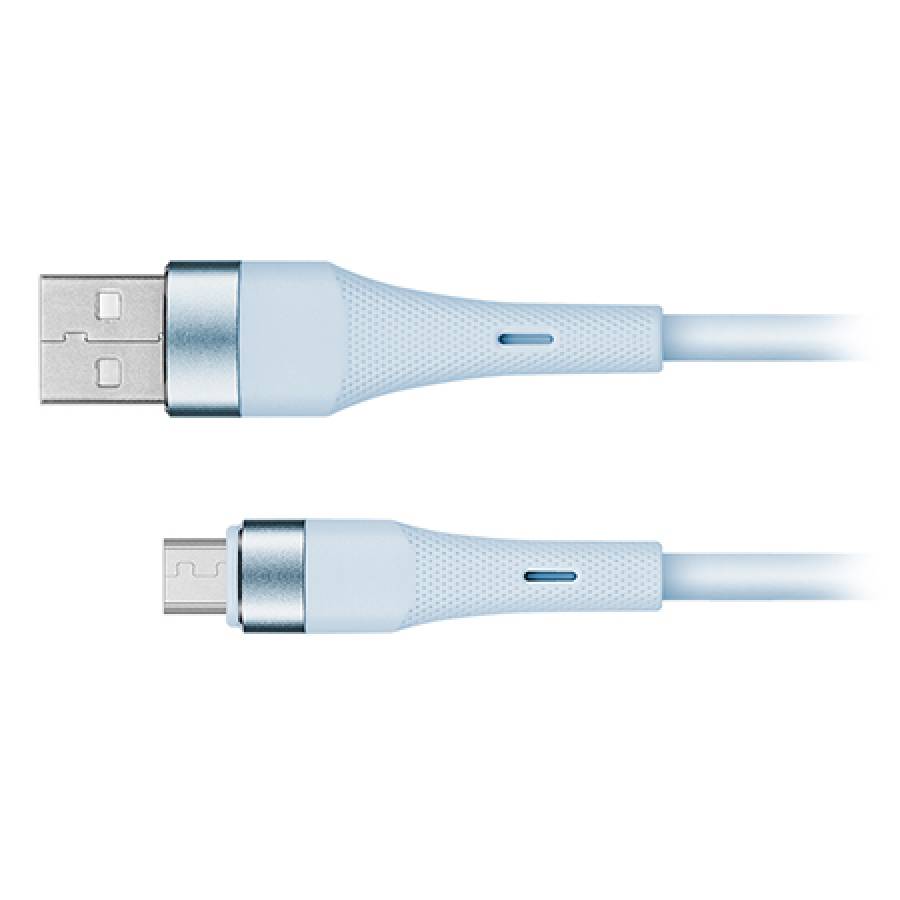 Micro USB<br>Compatibilitate: dispozitive cu port micro USB<br>Lungime: 1 metru<br>Material: silicon durabil<br>Brand: Kruger&matz</p> 

[nou titlu]
Cablu Silicon USB-micro 1m Basic Marca Kruger&matz