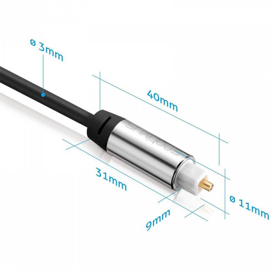 Cablu Toslink Tata - Tata 5.0m Sentivus