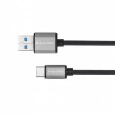 Cablu USB 3.0, USB C 5 Gbps 1m 