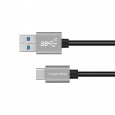 Cablu USB C 1m Kruger&Matz - Viteza Transmisie 10Gbps