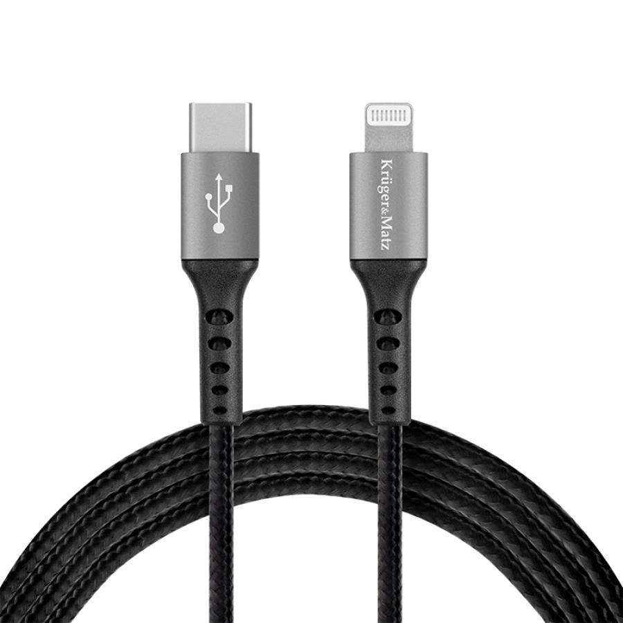 Cablu USB-Type C Lightning MFi 1m.