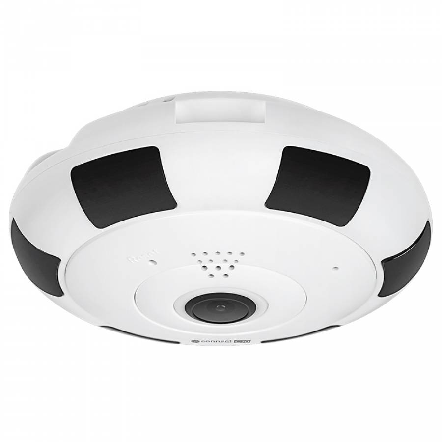 Camera de supraveghere C70 cu conectivitate Tuya si unghi de vizualizare fisheye.