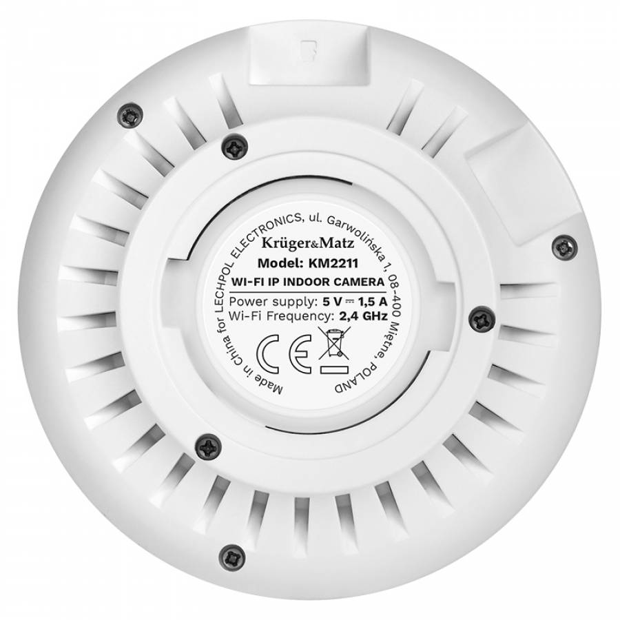 Camera de supraveghere C70 cu conectivitate Tuya si unghi de vizualizare fisheye.