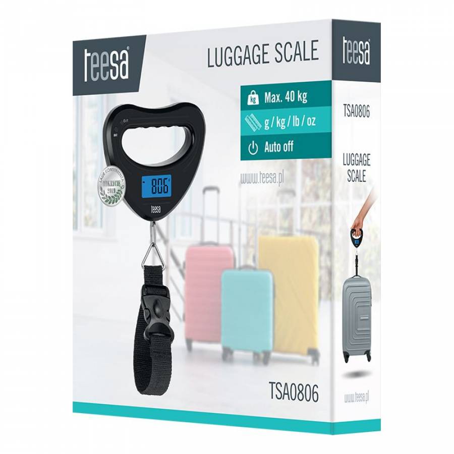 Cantar Bagaj Portabil LCD 40kg Teesa