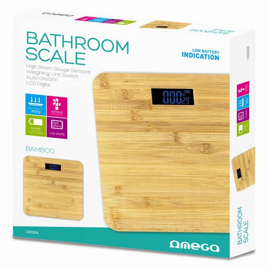 Cantar Electronic Baie Bambus Premium Omega