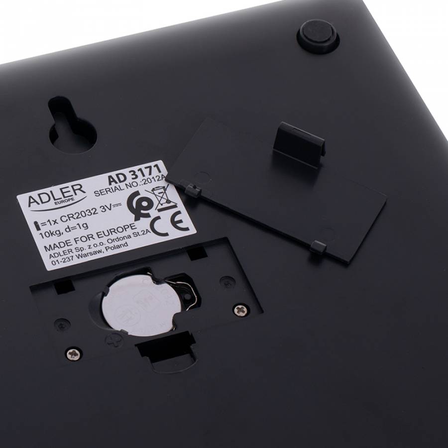 Cantar Bucatarie Sticla Max 10kg Ad 3171 Adler