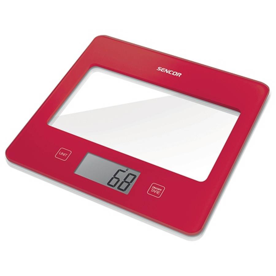 Cantar bucatarie sticla subțire Senco cu funcții multiple