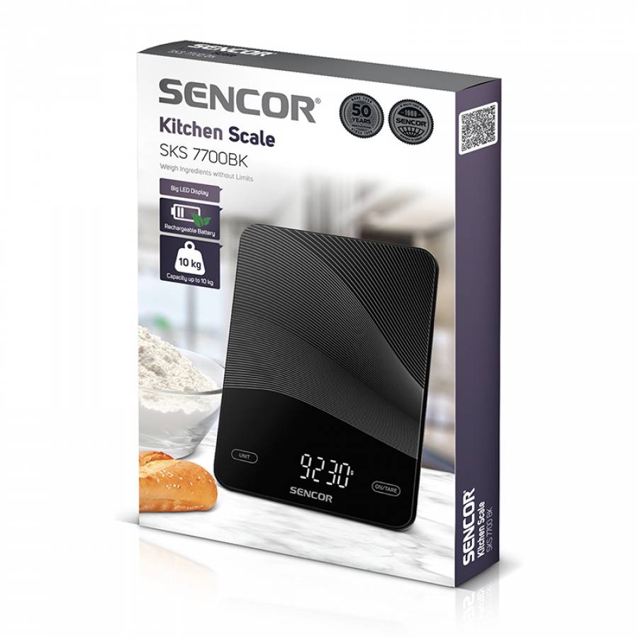 Cantar De Bucatarie Sticla Securizata Sencor