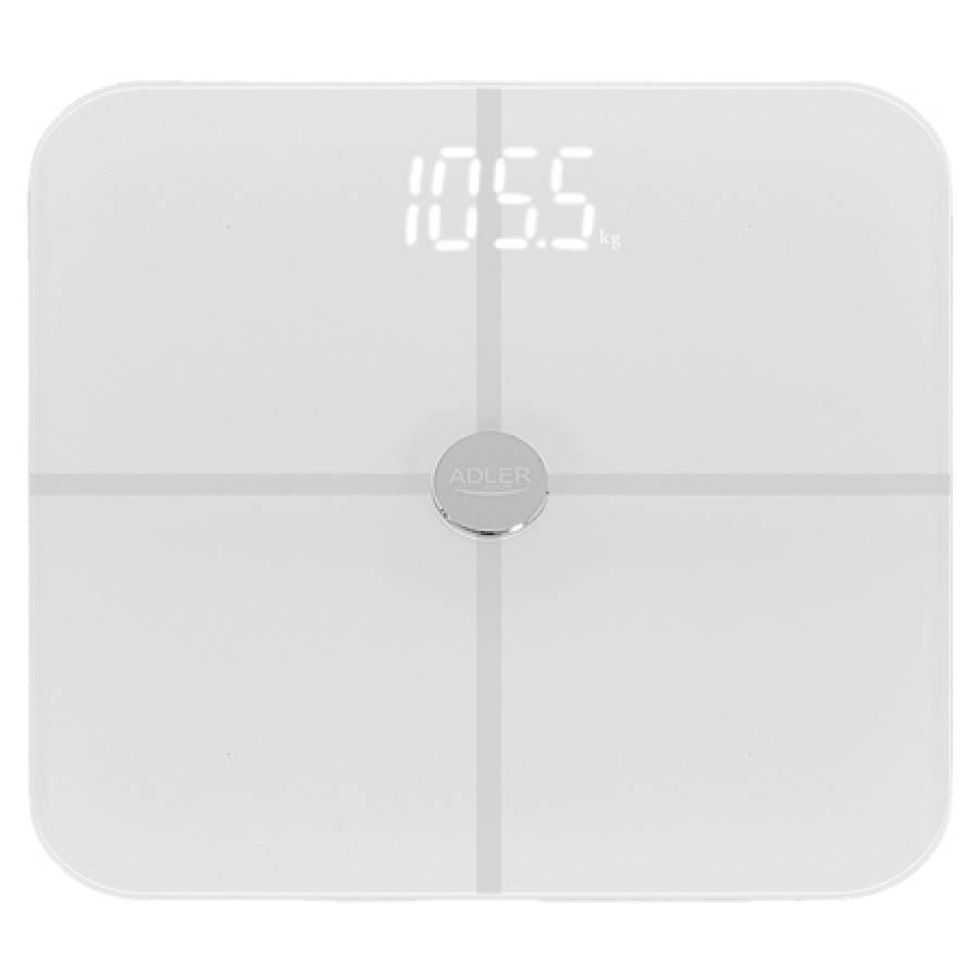 Cantar inteligent FitGo Adler AD 8187 Analizor Corporal