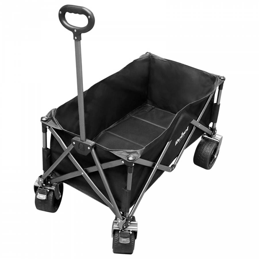 Carucior Pentru Plaja cu Capacitate de 150 Litri, Greutate Maxima 100 kg, Usor de Pliat si Durabil.
