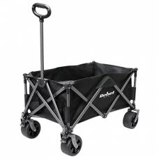 Carucior Pentru Plaja cu Capacitate de 150 Litri, Greutate Maxima 100 kg, Usor de Pliat si Durabil.