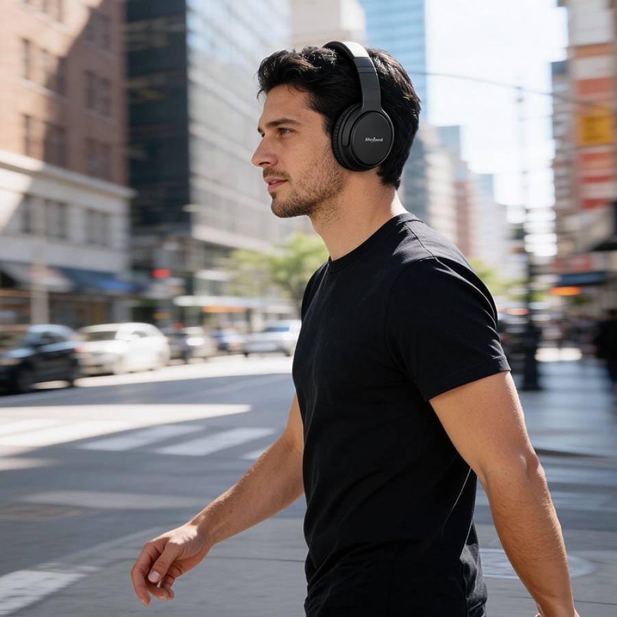 Casti Audio Bluetooth 5.4 Anc Rebel
