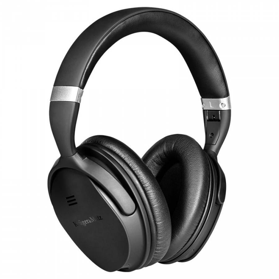 Casti Bluetooth ANC F7a Lite, Kruger&mat, Difuzor 40 mm