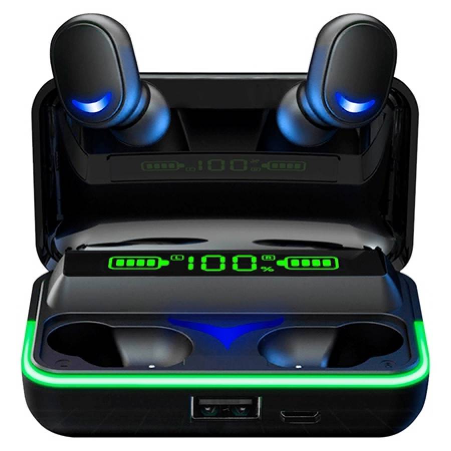 Casti Bluetooth 5.0 Sn-e10 Cu Microfon și LED