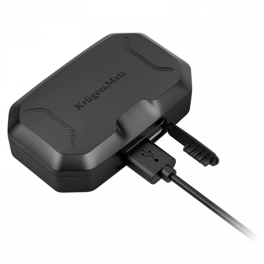 0.3%(@1kHz/1mW)
Capacitate baterie: 60mAh
Timp de incarcare: 1-2 ore
Timp de redare: 3-4 ore
Timp de asteptare: 50 ore
Conexiune: Bluetooth 5.1
Greutate: 5 g
Culoare: Negru

[titlu reformulat]
Casti Bluetooth 5.1 M6 Kruger&matz, sunet de calitate.