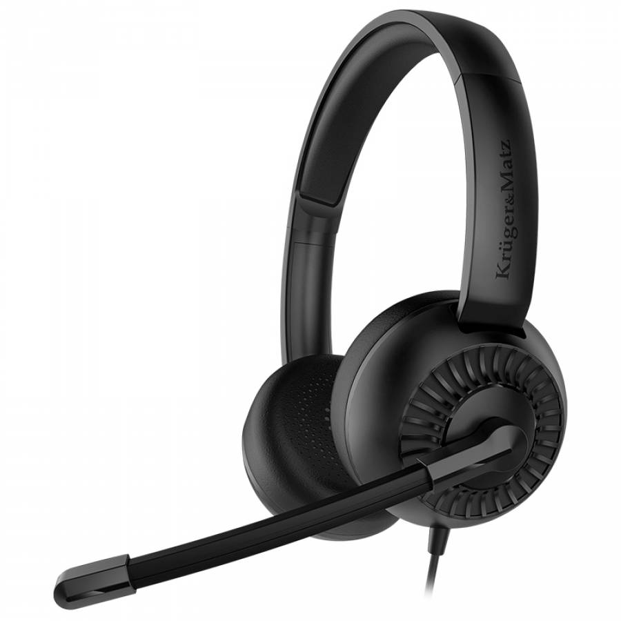 Casti PC cu microfon Jack 3.5 Kruger&Matz, specificatii complete