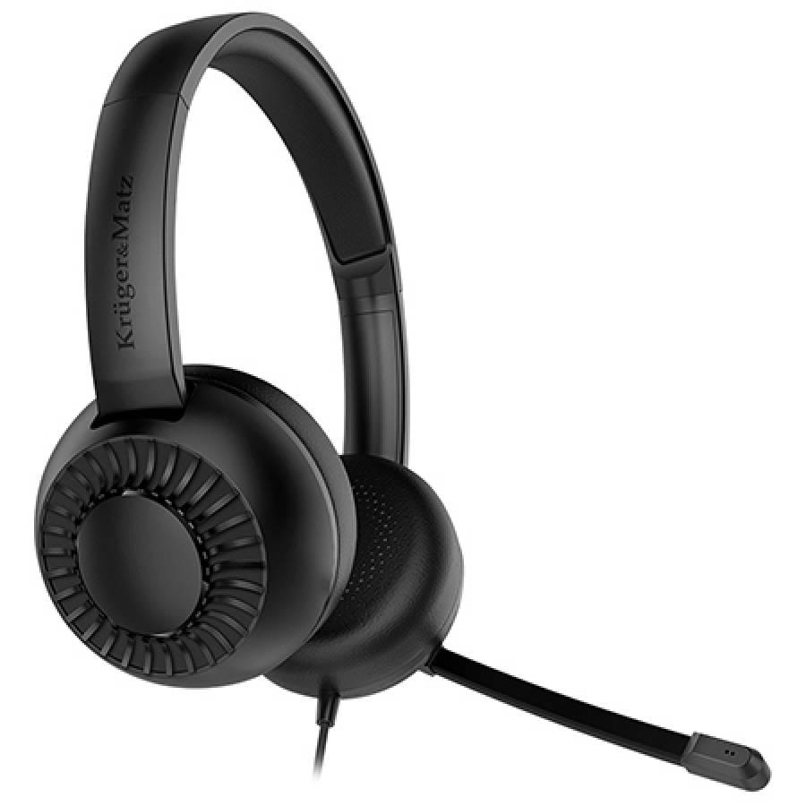 Casti PC cu microfon Jack 3.5 Kruger&Matz, specificatii complete