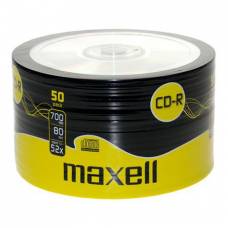 Cd-r Maxell 700mb 52x Spindle 50