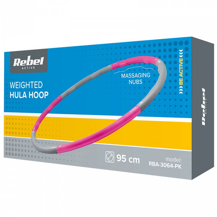 Hula Hop Fitness Rebel pentru exercitii fizice intense.