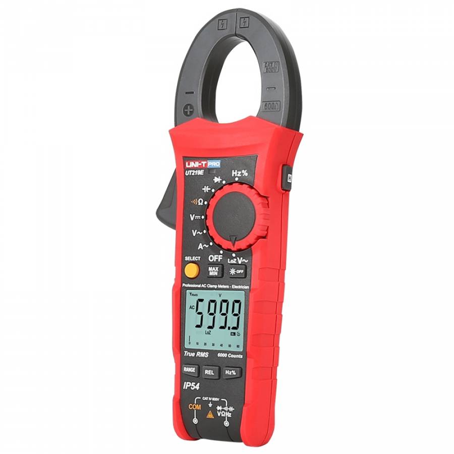 Clampmetru 600V 600A UT219E Uni-t Pro - Masurare AC/DC