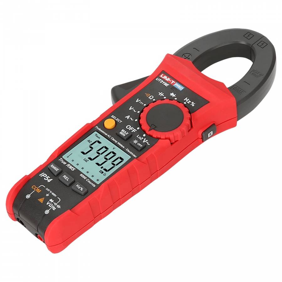 Clampmetru 600V 600A UT219E Uni-t Pro - Masurare AC/DC