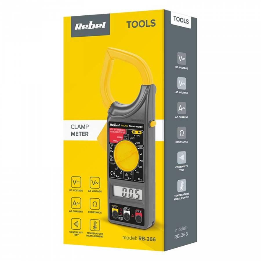 Clampmetru - Măsurători multiple și compacte