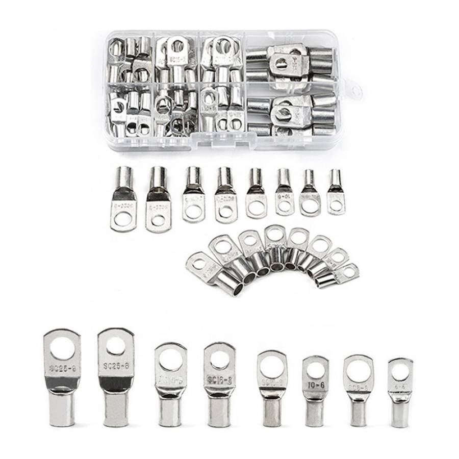 Set Cleme Sertizare Cupru 6-50mm2 60 Bucati E6080