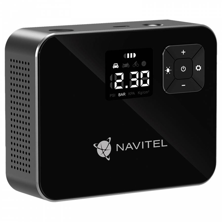Compresor Auto Portabil cu Display LCD Navitel