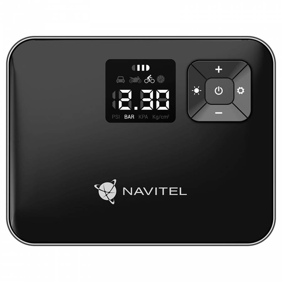 Compresor Auto Portabil cu Display LCD Navitel