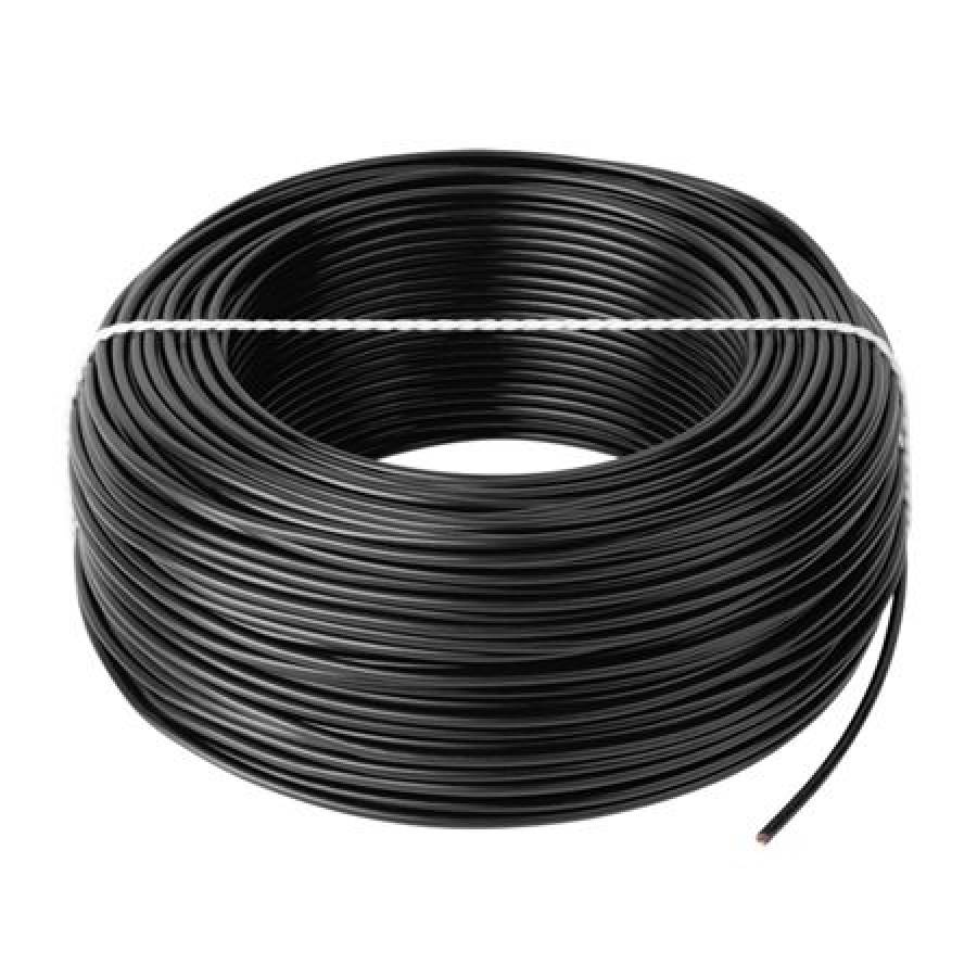 Cabluri Conductor PVC Negru 1mm2, 100m