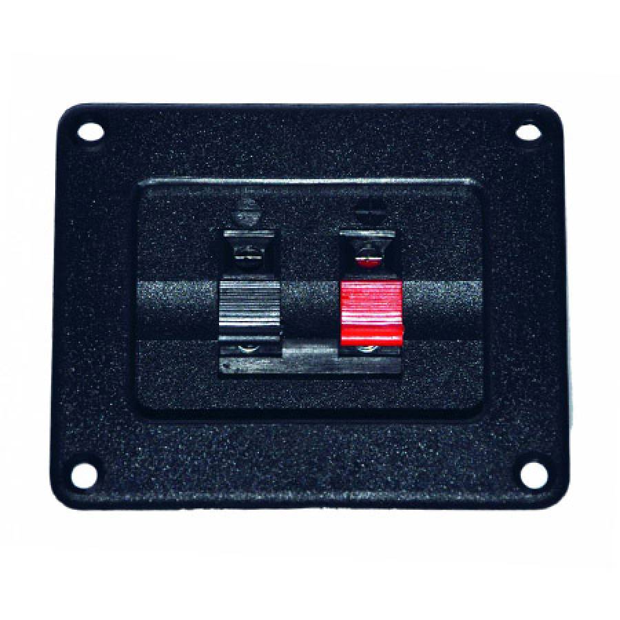 Conector Audio Dreptunghiular, 2 Contacte, Montaj Panou